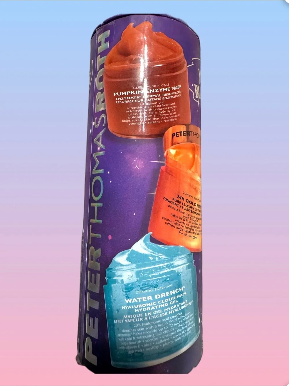 Peter Thomas Roth Mask Blast-Off 3-Piece Face Mask Kit